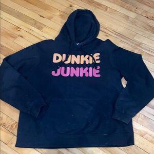 Dunkie Junkie Black Hoodie